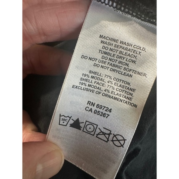 Mountain Hardwear Black V Neck Wrap Front Tank Top Women's S - Picture 6 of 6